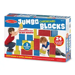 Набір картонних блоків Melissa&Doug 24 елементи (MD2783) - мініатюра 5