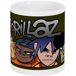 Кухоль GeekLand Gorillaz CP 03.184 330 мл білий - мініатюра 3