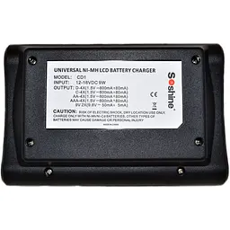 Зарядний пристрій — станція для батарейок Soshine LCD Universal Charger CD-1 - мініатюра 8