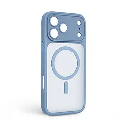 Чехол для Apple iPhone 17 Pro Max, Lush MagCase, голубой, противоударная панель-накладка из TPU и PC, полупрозрачный чехол с MagSafe (с магнитом), с защитой камеры, поддержка беспроводной зарядки, защита всего корпуса, ArmorStandart (ARM87498) - мініатюра 2