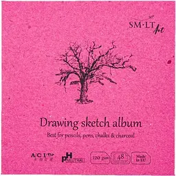 Альбом для рисунку SM-LT Art Authentic Layflat 14х14см 120г/м2 48л