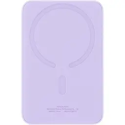 Зовнішній акумулятор Baseus Magnetic Bracket Mini 5000mAh 20W Purple (P10022107513-00) [117954] - мініатюра 5
