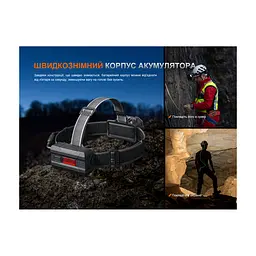 Ліхтар Fenix HP35R SAR з вогнетривкою пов'язкою (HP35RSAR) - мініатюра 2