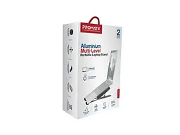 Подставка для ноутбука Promate PocketMount Grey (pocketmount.grey) - миниатюра 6