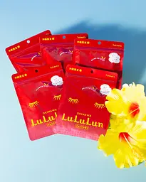 LULULUN Face Mask Okinawa Acerola зволожуюча маска з екстрактом ацероли, 7 шт - мініатюра 3