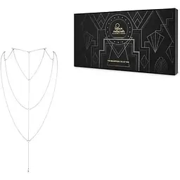 Ланцюжок для спини Bijoux Indiscrets Magnifique Back and CLeavage Chain - Silver - мініатюра 4
