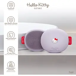 Щітка для обличчя GESKE Facial Brush З в 1 by Hello Kitty фіолетова - мініатюра 5