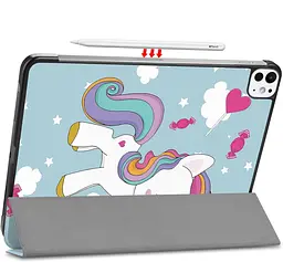 Чохол-книжка BeCover Smart Case для Apple iPad Pro 13 M4 2024 Unicorn (711652) - мініатюра 5