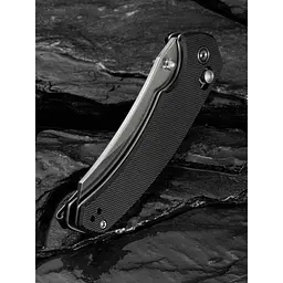 Ніж складаний туристичний Civivi Sixgill, (8.7 см) Nitro-V / G10 чорний - мініатюра 15