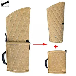 Рукав для дресирування собак Linen Dog Training Bite Sleeve Beige - мініатюра 4