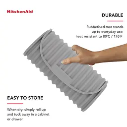 Килимок для сушки посуду KitchenAid Sinkware сірий (KEG186OHGSA) - мініатюра 6