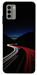 Чохол Demsky Червоно-біла дорога для Nokia G22