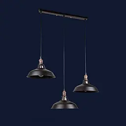 Люстри світильники Levistella 7526857F-3M BK (500)