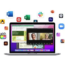 Ноутбук Apple MacBook Pro 13" M2 (8C CPU/10C GPU) 16 ГБ/512 ГБ (Grade A) Космічний сірий - мініатюра 5