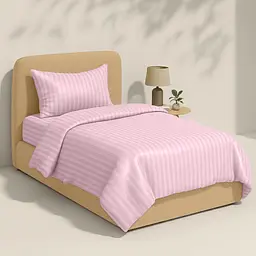 Комплект постільної білизни Cosas підлітковий сатин з простирадлом на резинці FLORAL CS1 160 x 220 см (StrSatin_50Floral_El90-Floral_155) - мініатюра 2