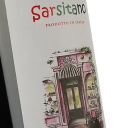 Вино Sarsitano Vino Rosso Amabile, червоне, напівсолодке, 0,75 л - мініатюра 3