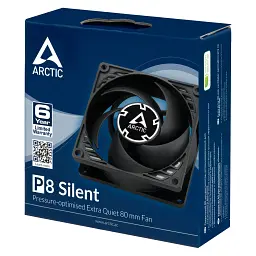 Кулер до корпусу Arctic P8 SILENT/5-PACK (ACFAN00301A) - мініатюра 6