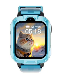 Дитячий смарт годинник Lemfo H04G з GPS трекером для дітей, 4G SIM-картою, відеодзвінком, прослушкою, камерою, геозоною, SOS кнопкою та голосовим чатом - мініатюра 2