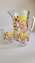 Набір Fresh Juice для соку 7 предметів, графин і 6 склянок (3K8109_F) - мініатюра 2