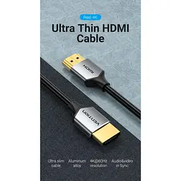 Кабель Vention HDMI-HDMI V 2.0 1 м (ALEHF) - мініатюра 4