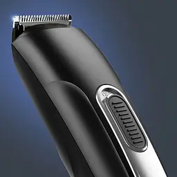 Тример Rowenta Stylis Easy, для бороди та вусів, мережа+акум., насадок-2, сталь, чорний - мініатюра 7