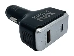 Автомобільний зарядний пристрій XON MaxCharge Type-C 87.5W (Type-C PD65 + Type-A 15V/1.5A) Black (SC42CL6W1B 3524) - мініатюра 3
