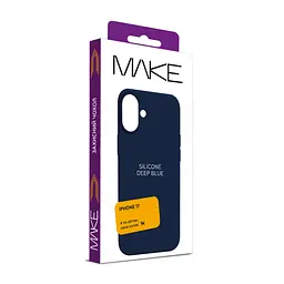 Чохол MAKE Apple iPhone 17 Silicone Deep Blue - мініатюра 5