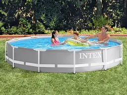 Каркасний басейн з фільтрувальним насосом для очищення води Intex 366 * 76 см - мініатюра 3