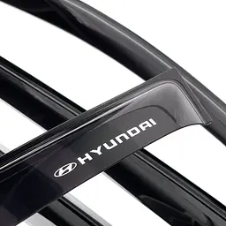 Дефлектори вікон вітровики Hyundai Santa Fe 2006-2012 (Voron Glass) VH21606 - мініатюра 2