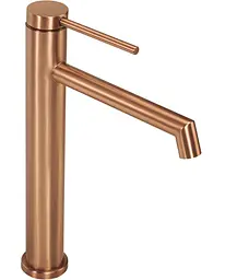 Змішувач для умивальника Rea Foss високий brushed copper REA-B2086