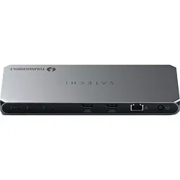 Адаптер Satechi Thunderbolt 4 Docking Station with DisplayLink Space Gray (ST-DT4MDM-EU) - мініатюра 4