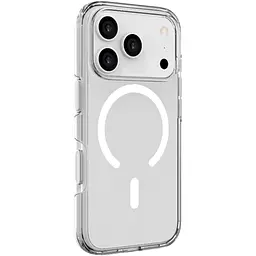 Чохол iLera ClearShell Camera Button with MagSafe для Apple iPhone 17 Pro Max Transparent (ILHsCLCaB17PrMx) [150430]