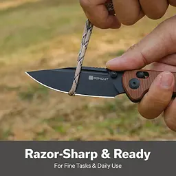 Ніж складний Sencut Glenspar S25046-3 коричневий - Micarta - мініатюра 8