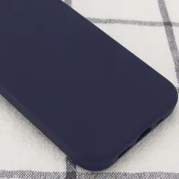Чохол Silk Full Protective (AA) NO LOGO для Apple iPhone XR (6.1") Темно-синій / Midnight blue - мініатюра 2