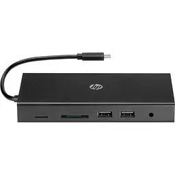 USB-Хаб HP Travel USB C Multi Port Hub (1C1Y5AA) - мініатюра 2