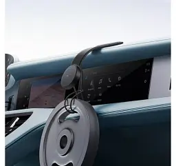 Автомобільний тримач холдер Baseus C02 Magnetic Phone Holder SUCC000201 Black - мініатюра 7