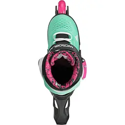 Ролики дитячі Rollerblade Microblade XT 36,5-40 Чорний-Блакитний - мініатюра 8