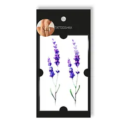 Тату Дві лаванди WM-372 (5805800010236) shop (5805800010236) - мініатюра 1