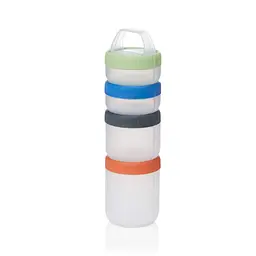 Набір контейнерів Humangear Stax Storage Container Set Medium Spectrum Різнокольоровий