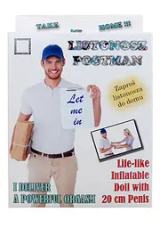 Секс-лялька Boys Of Toys B-Series Listonosz Postman Male Doll 160 см надувна - мініатюра 2