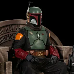 Статуетка Star Wars Boba Fett on Throne (Зоряні війни) - мініатюра 5