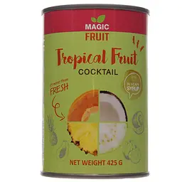 Тропические фрукты Magic Fruit в легком сиропе, 425 г (704775)