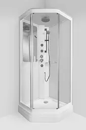 Гідромасажний бокс Am Pm Gem 90x90 W90C-018-090WTA - мініатюра 2