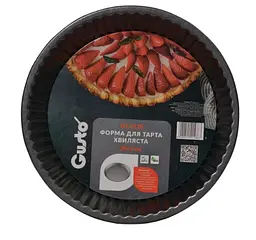 Форма для тарта Gusto GT-3120 20х3 см чорна