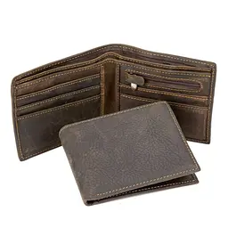 Портмоне маленьке темно-коричневе Tiding Bag M39-1021-1B - мініатюра 2