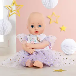 Одяг для ляльки Baby Born Annabell Бузкова сукня 43 см (710296) - мініатюра 5