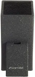 Підставка-колода для ножів Brash Stand з наповнювачем Kamille 10.5x10.5х26 см kuh0007463 - мініатюра 5