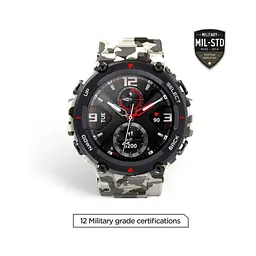Смарт-годинник Amazfit T-Rex Camo Green захищений водонепроникний - мініатюра 9
