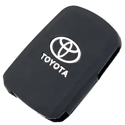 Чохол для автоключів Toyota 16 силікон карбон оригінал (1122) (4041) - мініатюра 2