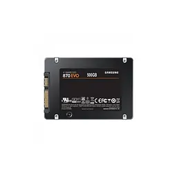 Накопичувач SSD 2.5" 500GB 870 EVO Samsung (MZ-77E500B/EU) - мініатюра 3